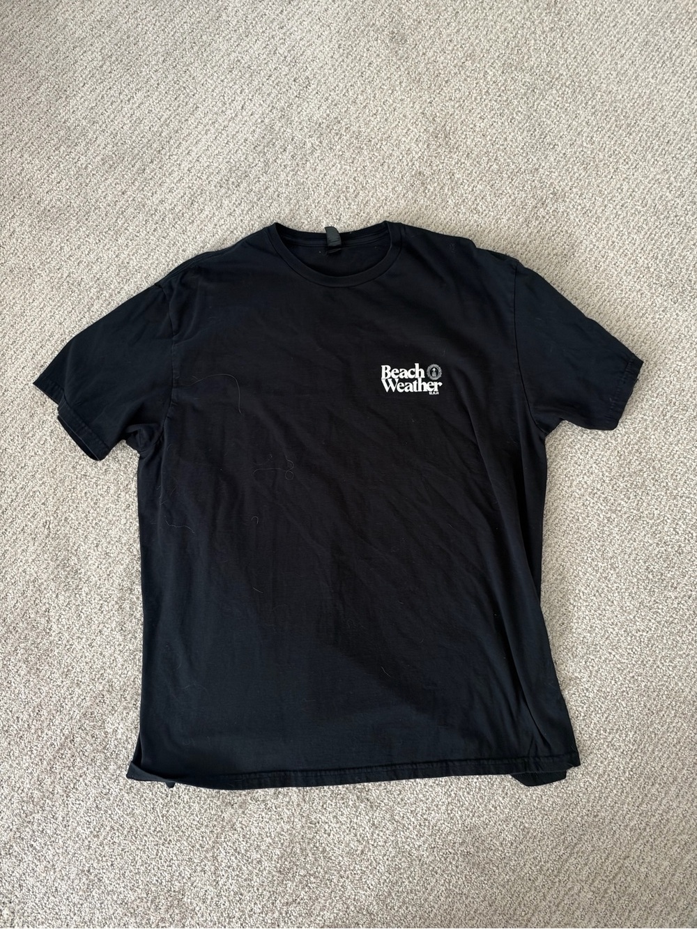 Beach Weather Short Sleeve Crewneck Band Tee